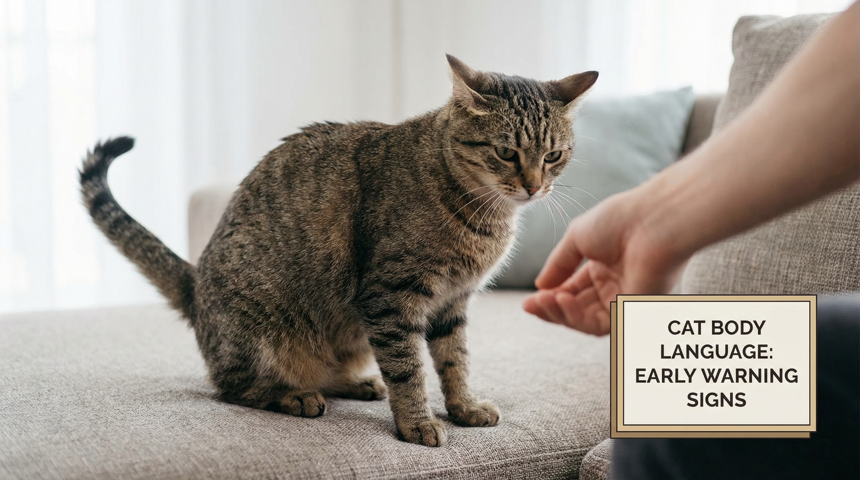 Hoofdafbeelding van een bijtende kat