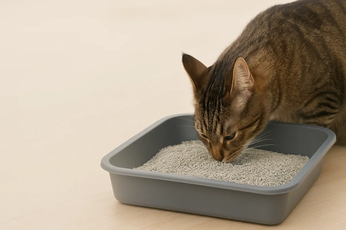 Kat eet kattengrit: oorzaken, gevolgen en oplossingen